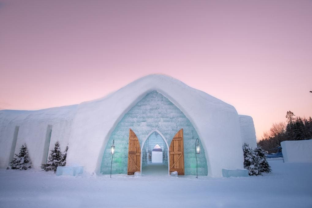 Hôtel de Glace Kanada